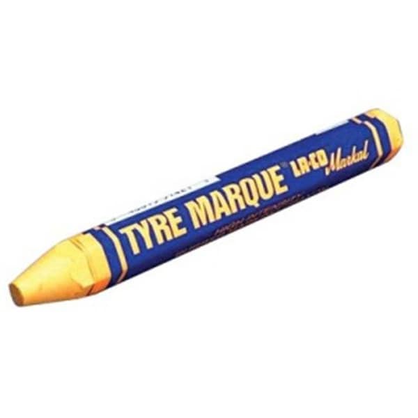 Markal Markal 434-51421 Tyre Marque Rubber Marking Crayons; Yellow 434-51421 - main